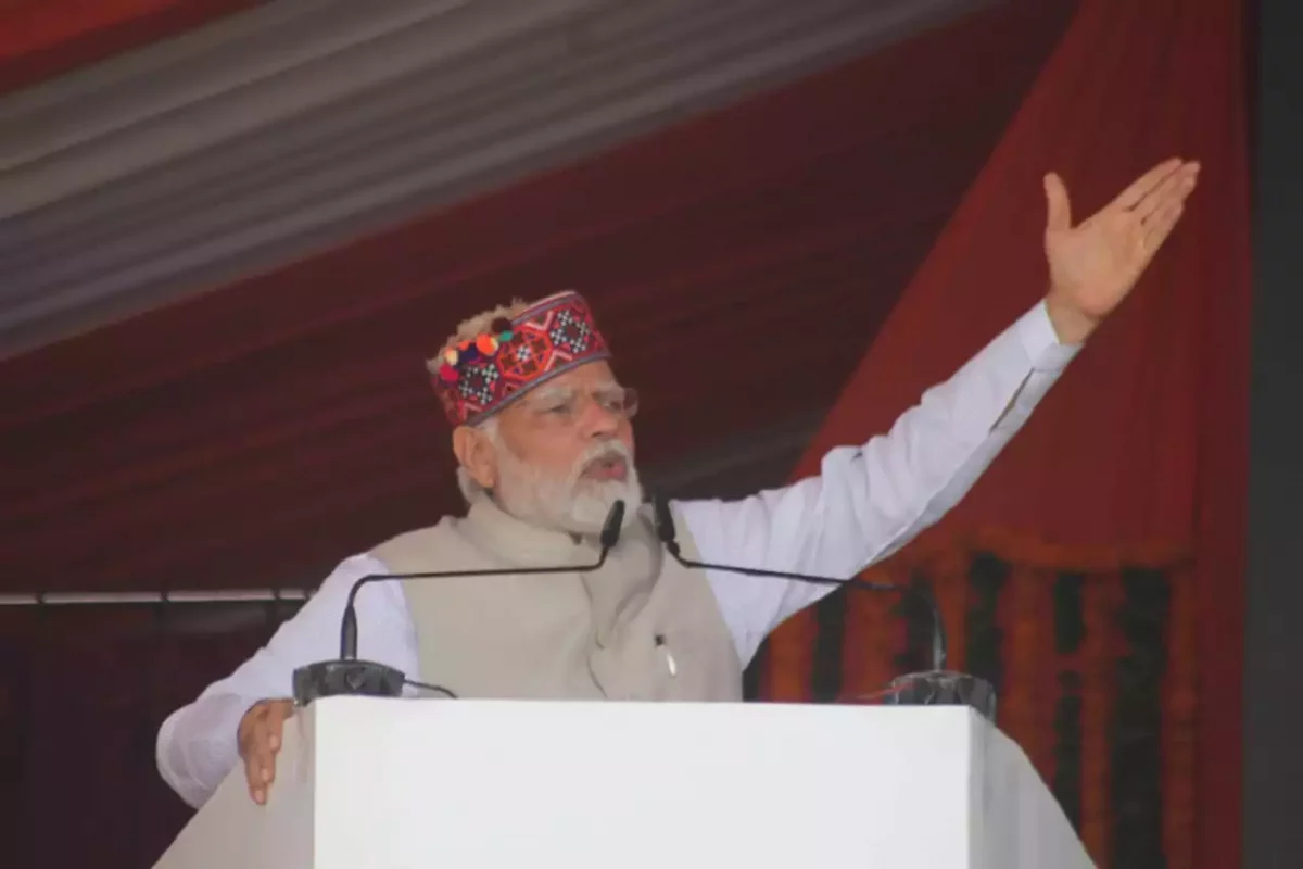 From Shimla’s pitch Modi rebrands himself as People’s ‘Prime Minister’