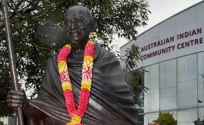 Mahatma Gandhi’s statue vandalised in Melbourne, Australian police launch probe