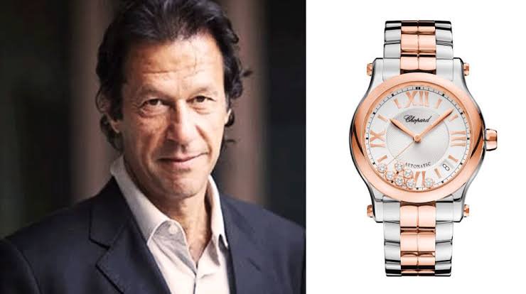 Instead of depositing them  in the government treasury, former Pak PM Imran Khan sold three watches received as gifts for Rupees15 crore