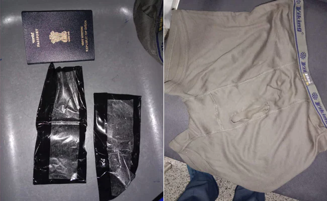 Gold worth Rs 44 lakh in paste form hidden in underwear of air passenger seized at Hyderabad airport