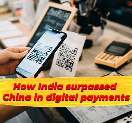India Surpasses China In Digital Payments | India Accounts For Highest Number Of Digital Transactions Across Globe