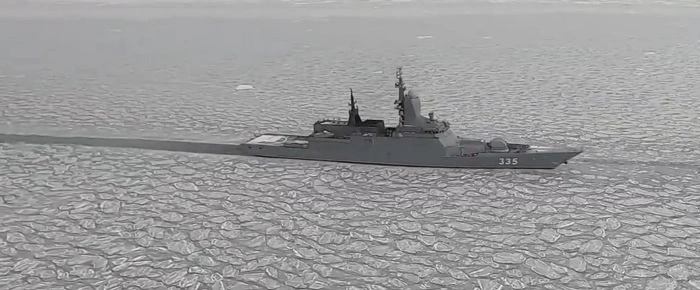 Stunning Video – Warships of Russian Pacific Fleet escorted through ice fields by an icebreaker