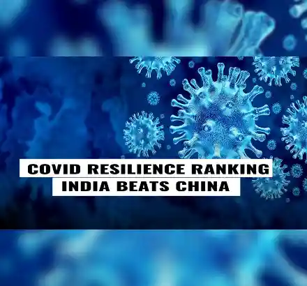 India Beats China In Covid Resilience Ranking; Jumps 19 Ranks Ahead Of Germany And Singapore As ‘Safe Place’ To Deal With Coronavirus