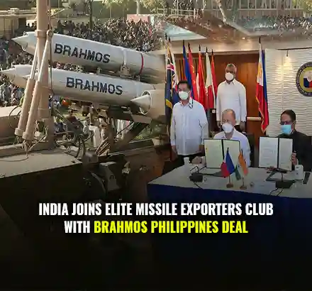 India Joins Elite Missile Exporters’ Club | India Signs Pact To Supply Brahmos To Philippines
