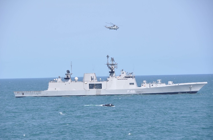 India’s stealth frigate adds power to multilateral maritime exercise in Bay of Bengal
