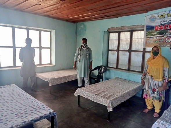 Five-bedded Covid care centres set up in J&K villages