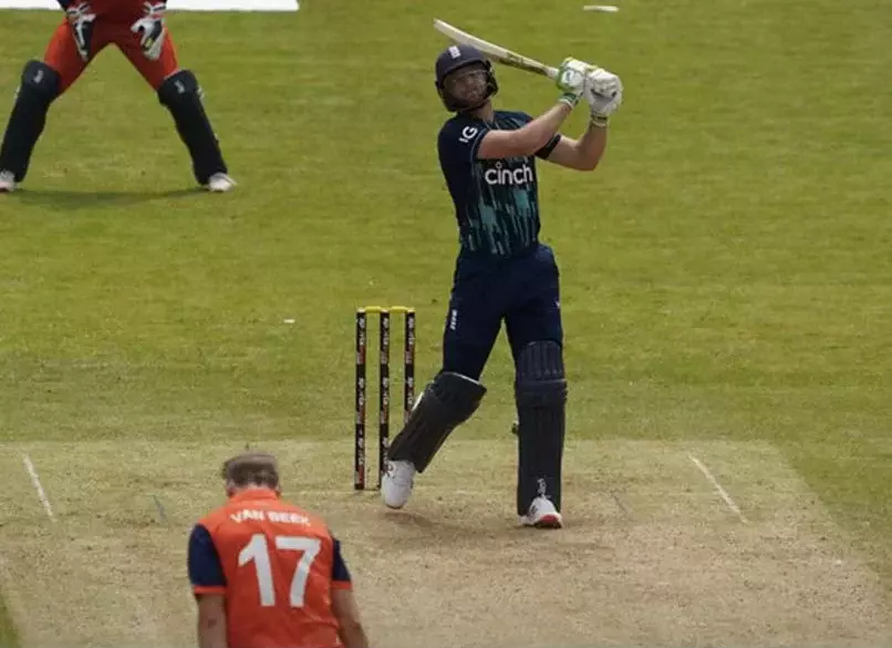 Watch: All 26 sixes smashed by England batters in ODI match, Jos Butler hits 14