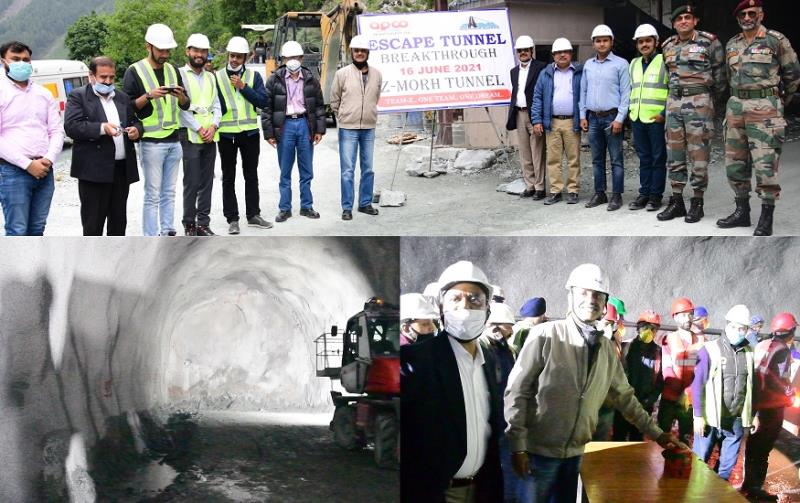 Sonamarg tunnel project in Kashmir progresses at a fast pace