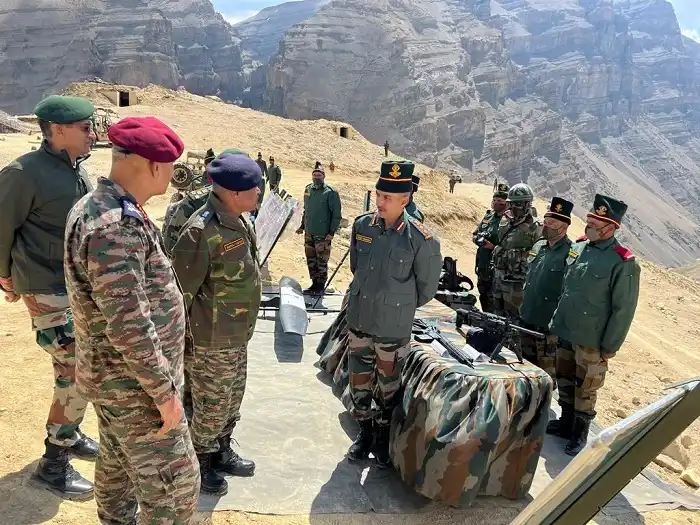 Indian Army chief reviews security situation along LAC in Himachal Pradesh and Uttarakhand