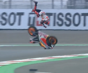 Video: Six-time World Champion Marc Marquez has narrow escape in high-speed bike crash on race track