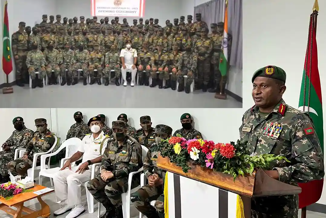 India and Maldives begin major military exercise following restoration of special ties