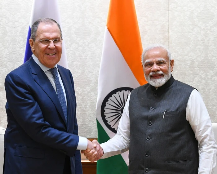PM Modi offers to help bridge divide between Russia and Ukraine during talks with Lavrov