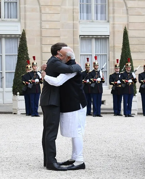 Modi and Macron envision making India-France Strategic Partnership ‘a force for global good’