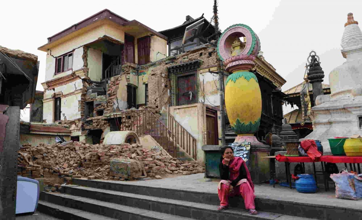 Nepal hit by a 5.8 magnitude earthquake