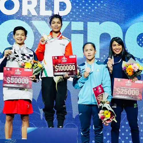 India’s Nikhit Zareen wins Gold at Women’s World Boxing Championship to make it Fab Five