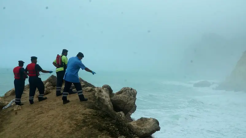 Video: Indian family swept away by rough sea at Oman beach