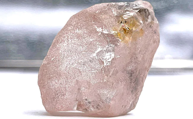 Rare pink diamond mined in Angola is largest in 300 years