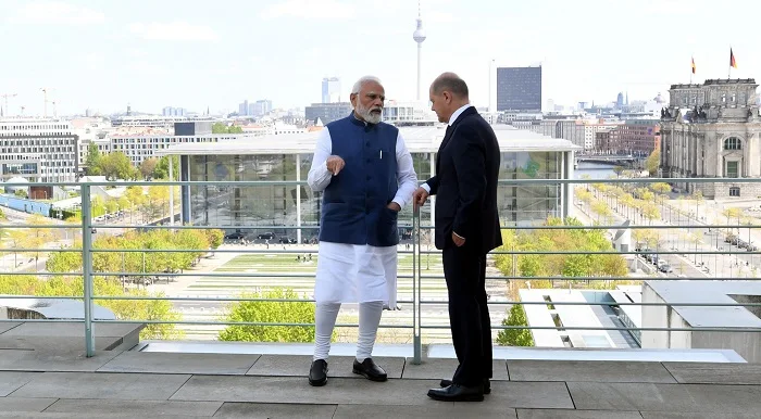 PM Modi kickstarts talks with German Chancellor Scholz to nail agenda for future