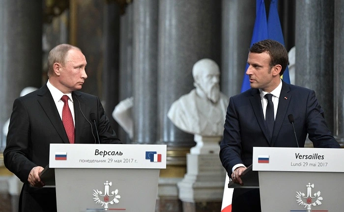Putin and Macron discuss safe evacuation of Indian students from Kharkov in Ukraine