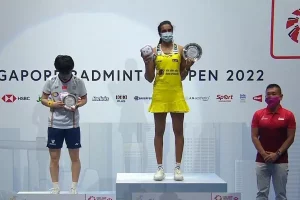 PV Sindhu defeats China’s Wang Yi to win Singapore Open 2022 crown