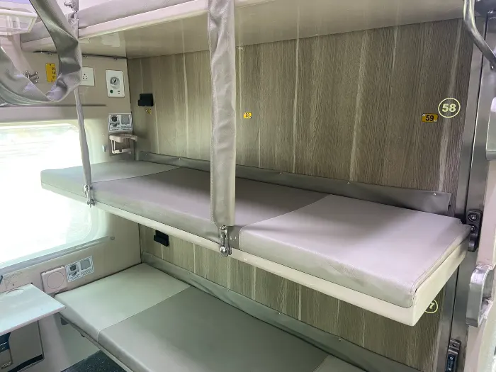Launched today – the new AC 3-Tier Economy Class Coach of Indian Railways