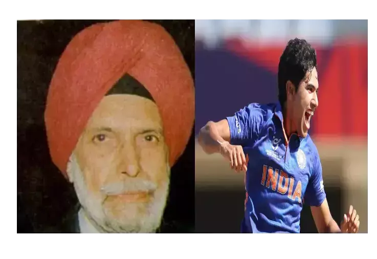 India’s Under-19 cricket star is the grandson of an Olympic gold medallist