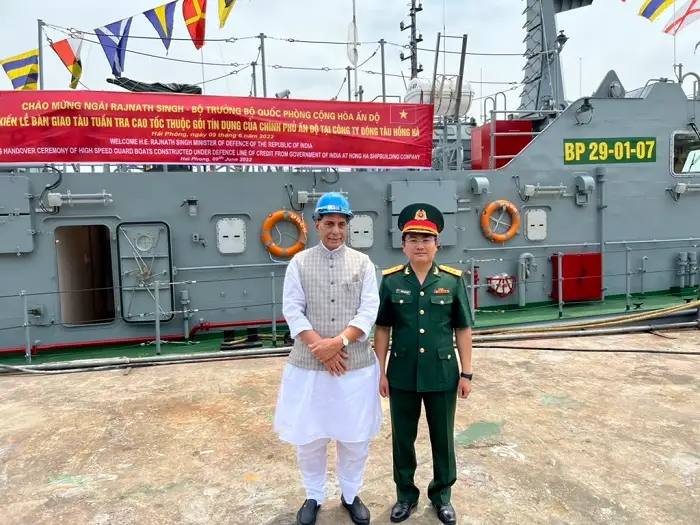 India hands over 12 High Speed Guard Boats to Vietnam in a shining example of ‘Make in India, Make for the World’