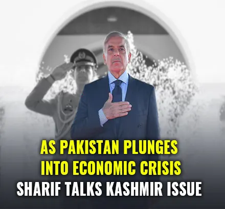 India Pakistan Relations: Pak PM Shehbaz Sharif Raises Kashmir Issue Amid Pakistan Economic Crisis