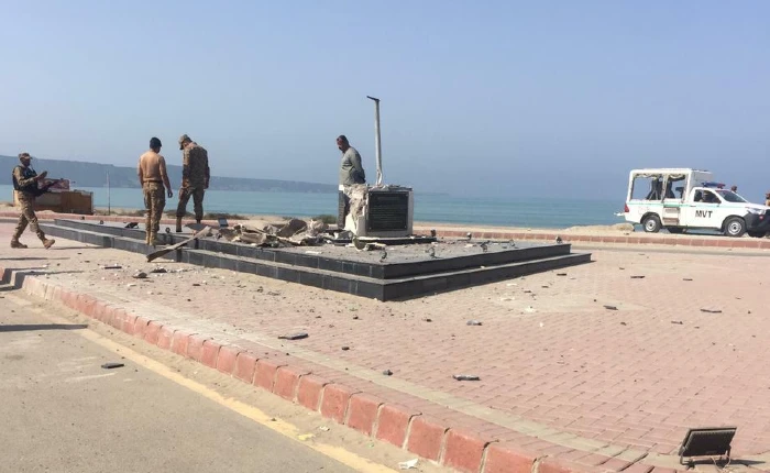 Jinnah’s statue blown up in Gwadar as violence in Balochistan surges