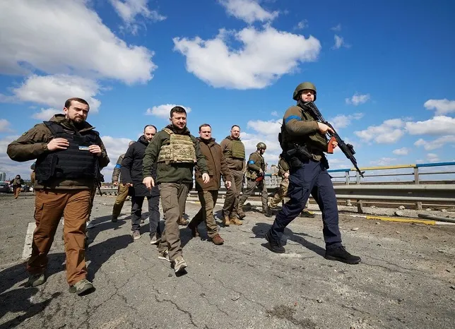 Ukraine President Volodymyr Zelensky 