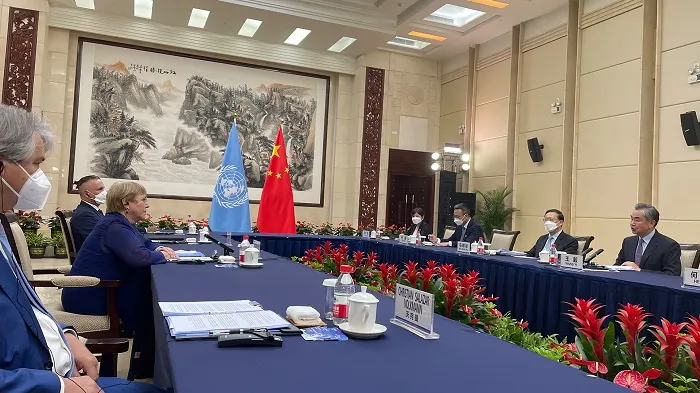 UN human rights chief arrives in China, to visit Xinjiang Uyghur Autonomous Region