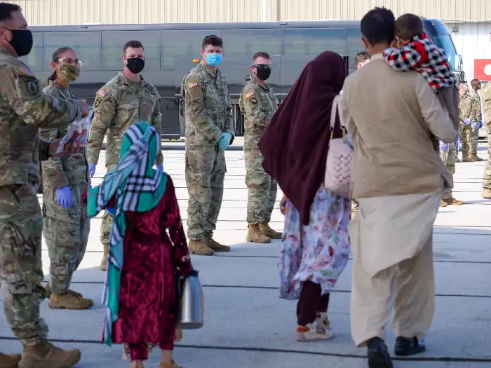 100 Afghan evacuees who landed in US red flagged for terror connections, says report