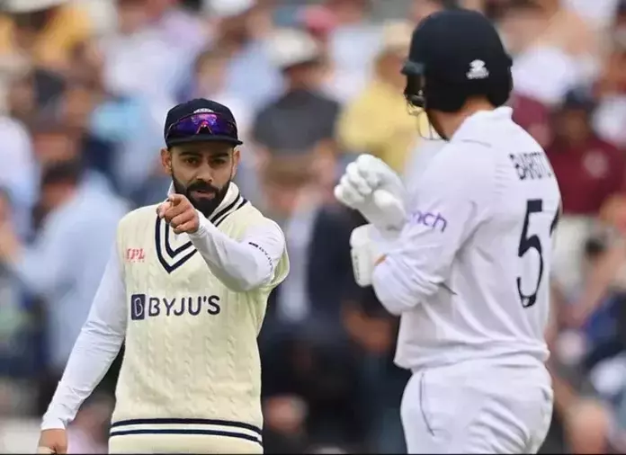 Caught on Camera: War of words between Virat Kohli and England batter Jonny Bairstow on Day 3 of Test