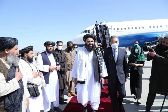 Enroute New Delhi Chinese FM Wang Yi lands in Kabul to assure Taliban