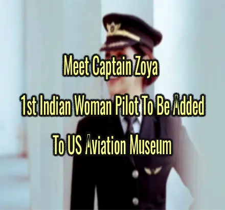Zoya Agarwal Becomes First Indian Female Pilot To Be Placed In US-Based Museum