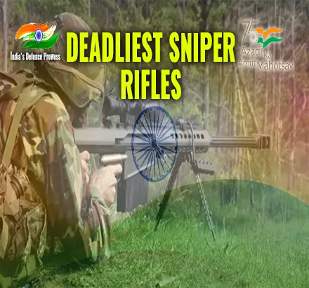 Ahead Of India’s 75th Independence Day Let’s Know About Deadliest Sniper Rifles Used By Indian Army