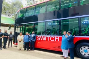 India’s first e-double decker buses introduced in Mumbai