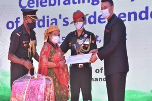 Gorkha military widows honoured on India’s Independence Day
