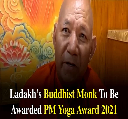 International Day of Yoga: Buddhist Monk from Ladakh among four winners of PM Yoga Awards 2021