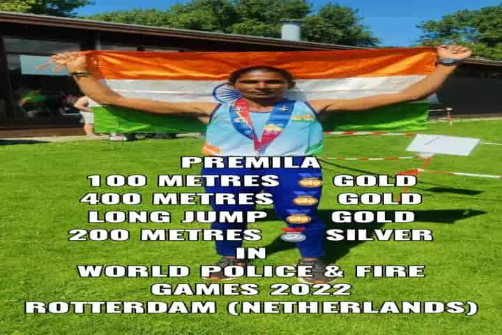 Chennai cop wins 4 medals at global athletics meet