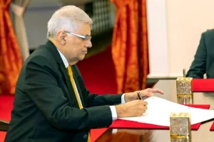 Sri Lanka’s Wickremesinghe requests China for debt restructuring