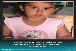3-year-old girl declared dead by Doctors wakes up at funeral