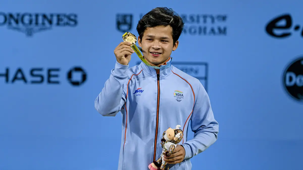 India’s Jeremy Lalrinnunga smashes CWG record to win weightlifting gold medal