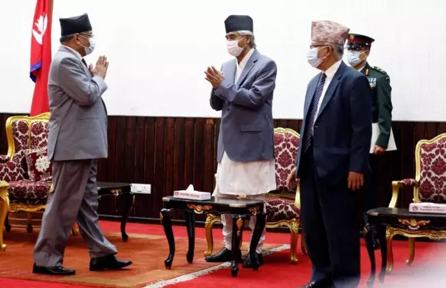 Nepal ruling parties agree to extend poll alliance ahead of November elections