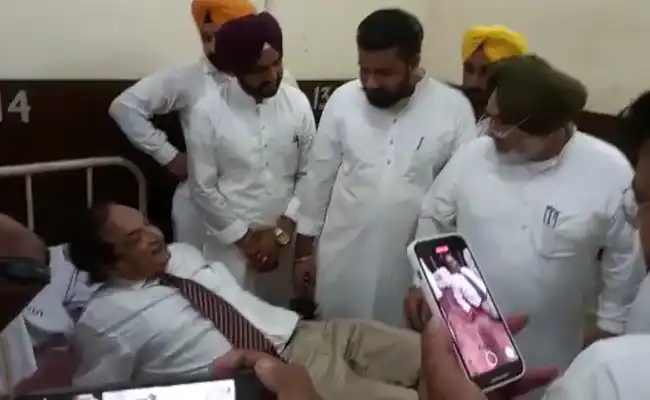 WATCH: Punjab minister forces top health official to lie down on dirty hospital bed