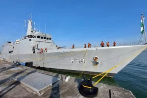 Indian Naval Ship Sumedha visits Port Klang in Malaysia