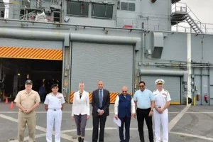 Indian shipyard begins first-ever repair of a US Navy warship