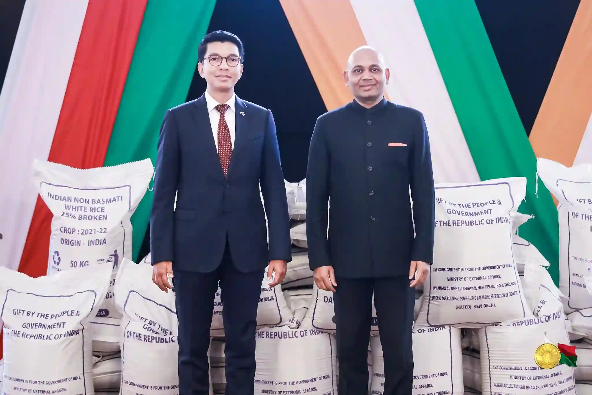 India hands over 5,000 tonnes of rice to Madagascar under SAGAR doctrine