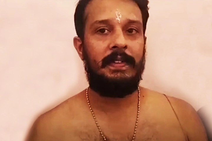 YouTuber Kiran Anand is new chief priest of Kerala’s Guruvayur Sree Krishna Temple