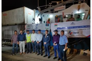 In a first, vessel from Kolkata reaches Bangladesh port for transhipment of steel to Assam